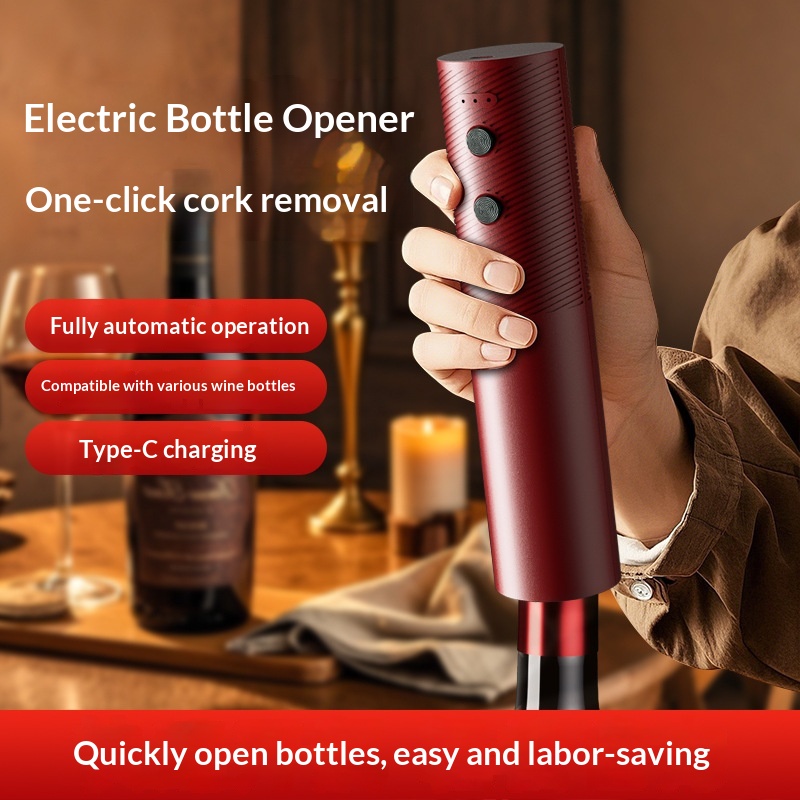 Wine Opener Electric - Электрический открыватель для винных бутылок, перезаряжаемый