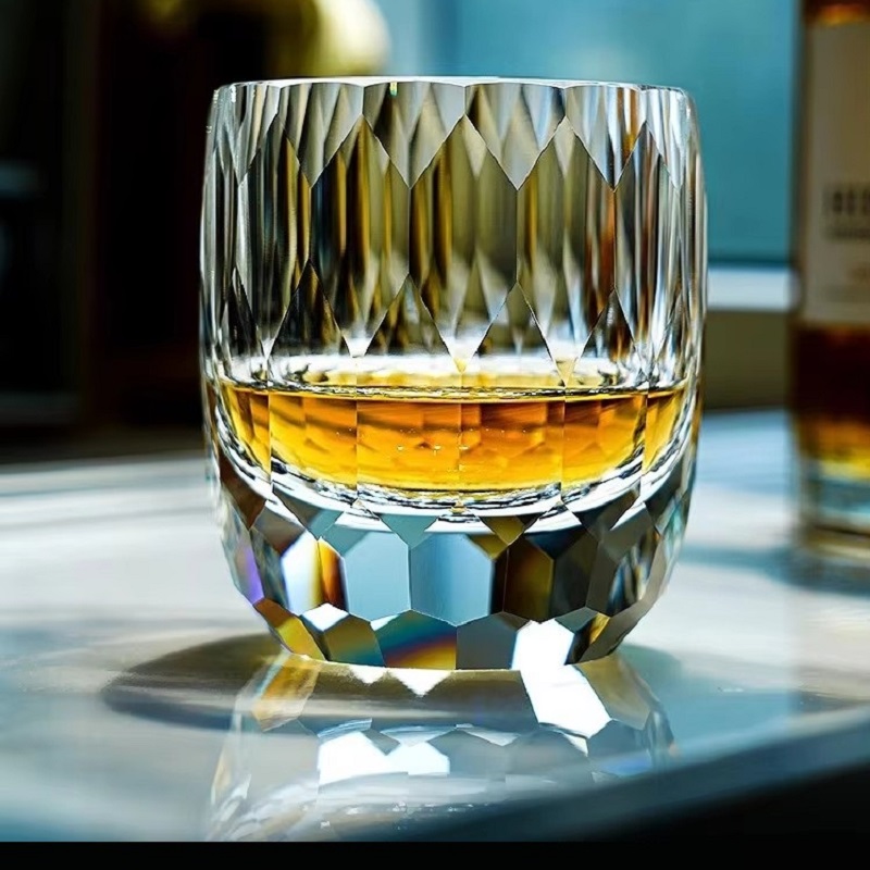 Whisky Beer And Wine - Японские хрустальные бокалы для виски ручной