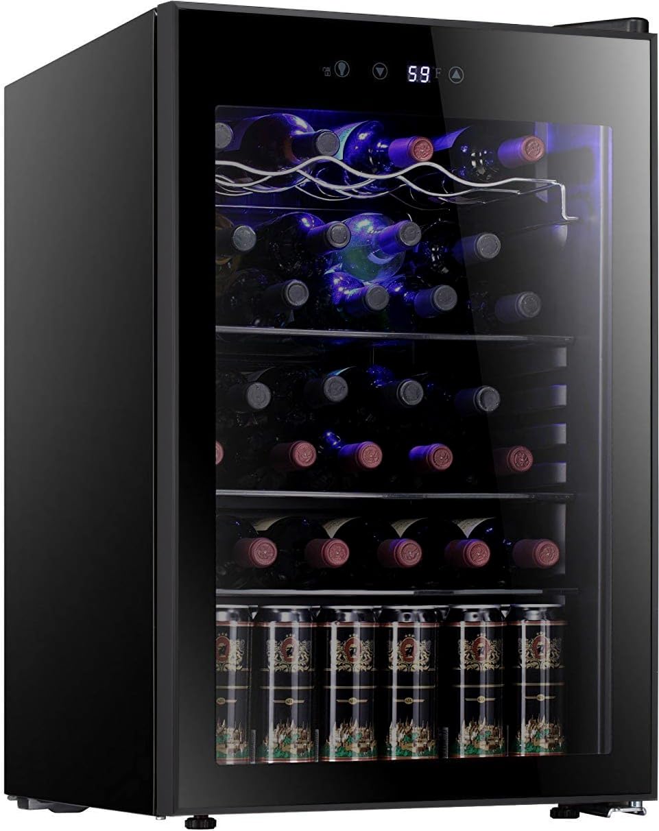 Wine Beer Cooler Fridge - Винный холодильник/шкаф на 36 бутылок, мини-холодильник