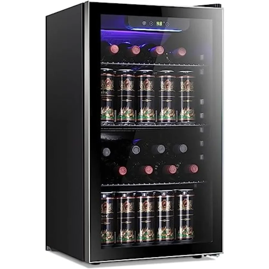 Wine Beer Cooler Fridge - Винный холодильник/шкаф на 26 бутылок и