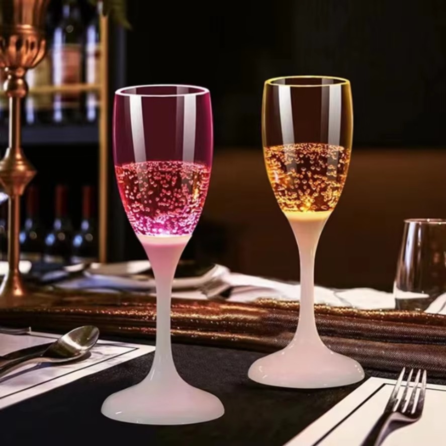 Beer Wine Up - Светодиодные автоматические мигающие чашки, многоцветные 6-цветные