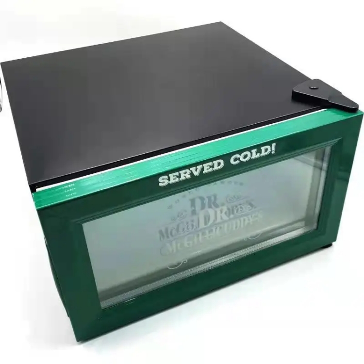 Wine Beer Cooler Fridge - Мини-холодильник Vanace 18 литров со стеклянной