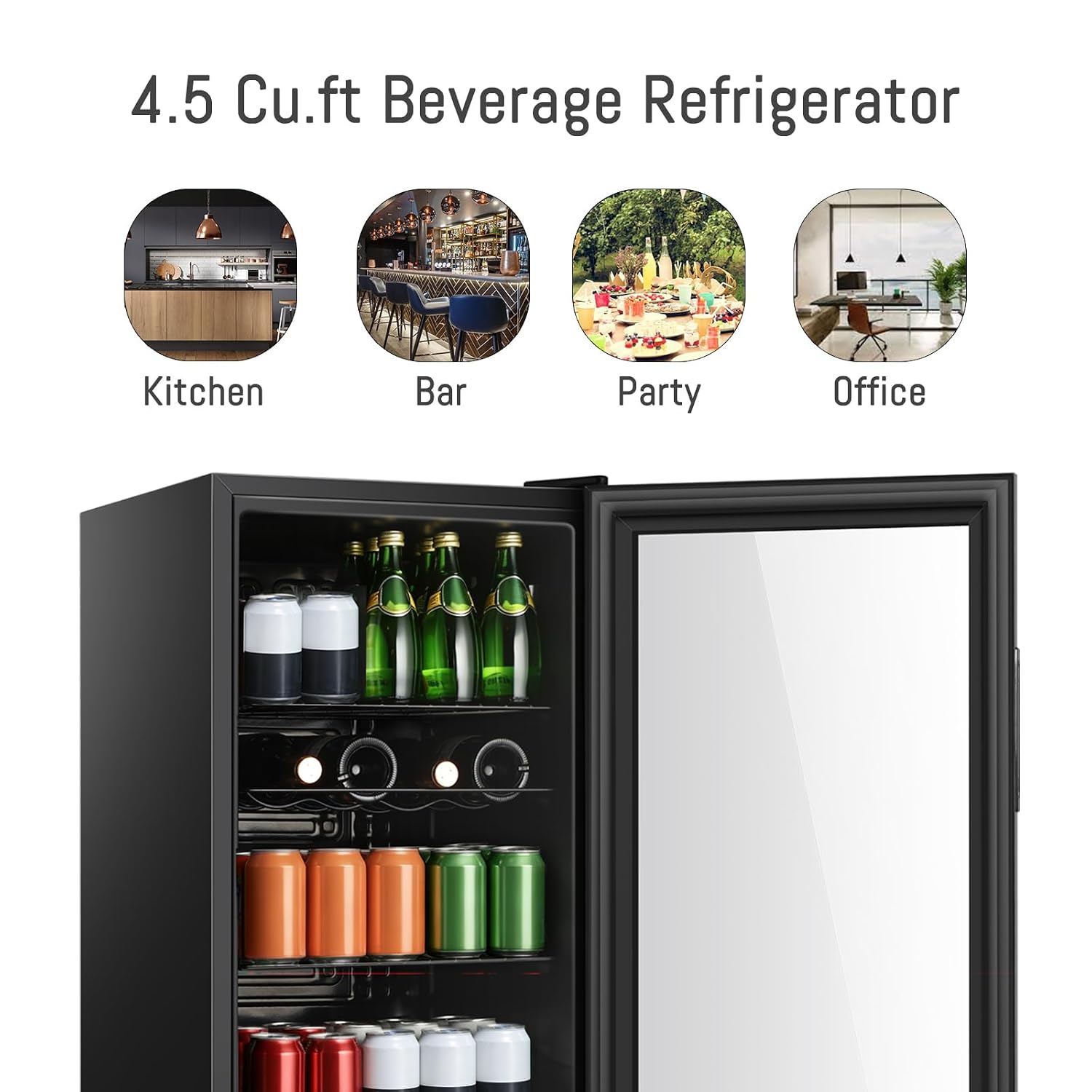 Холодильник для напитков объем – обзор и цена Wine Beer Cooler Fridge