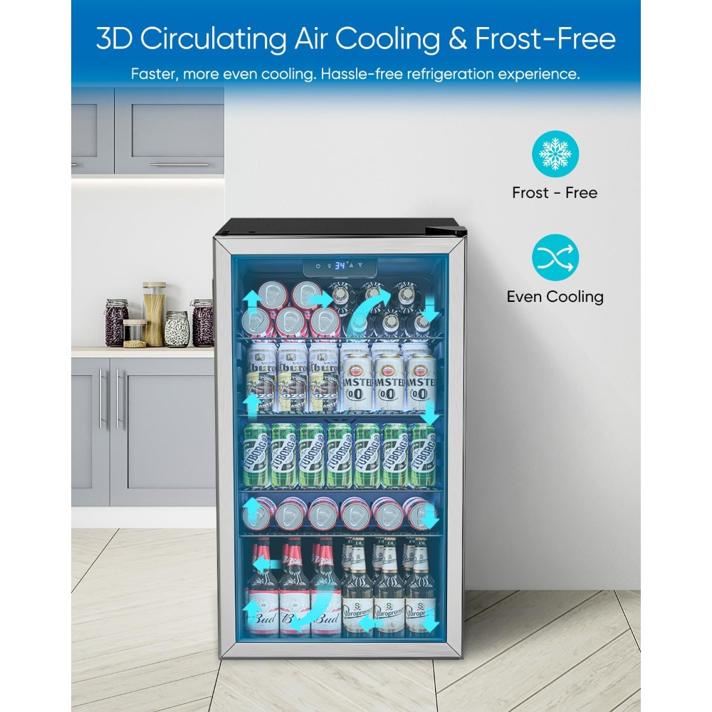 Холодильник для напитков - мин – обзор и цена Wine Beer Cooler Fridge
