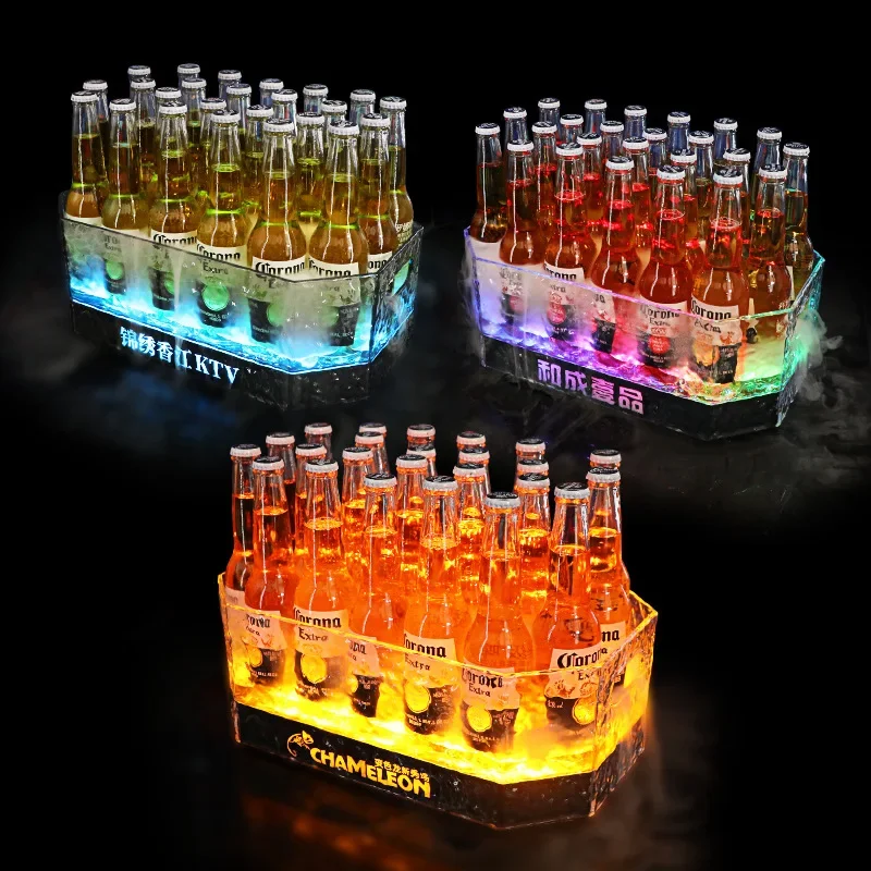 Светящаяся LED-подставка для п – обзор и цена Wine Plus Beer