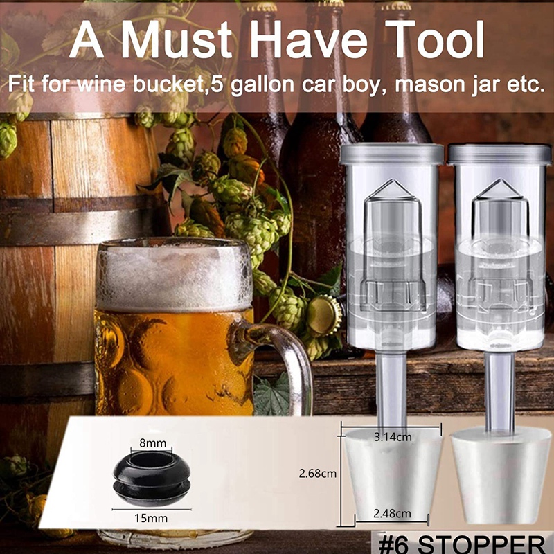 Комплект ферментационных возду – обзор и цена Beer Wine Kit