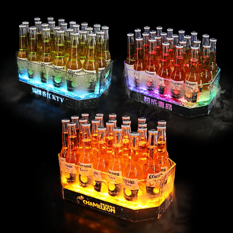 Светящаяся LED-подставка для п – обзор и цена Wine Plus Beer