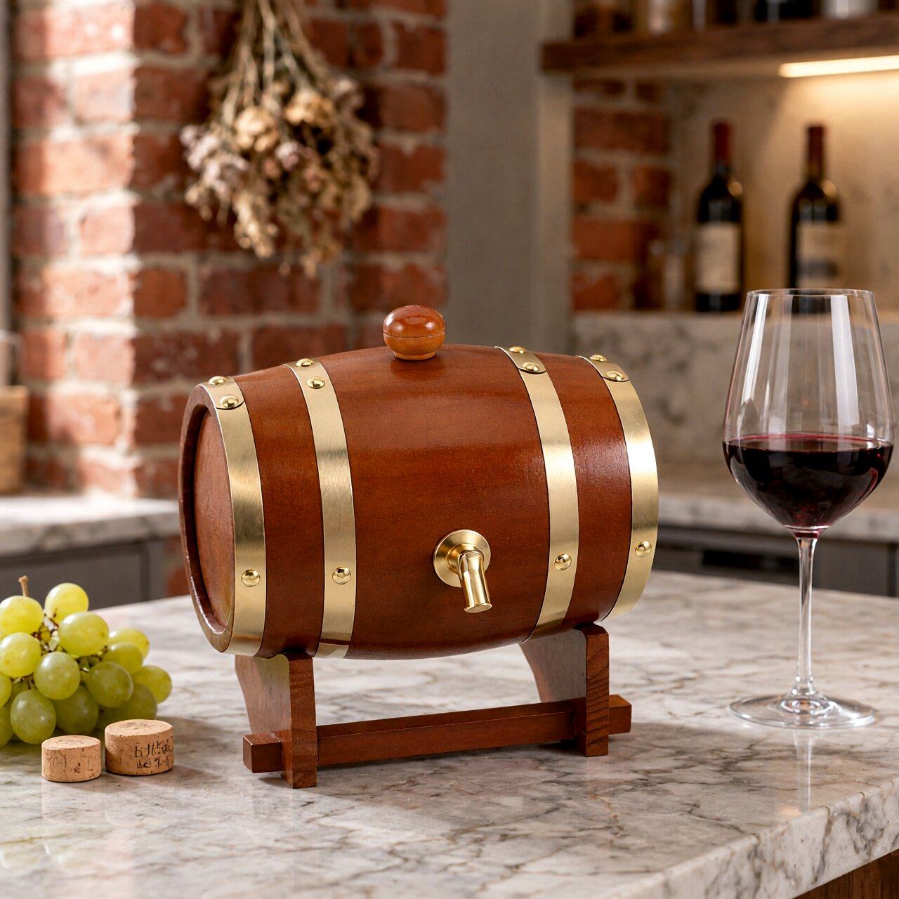 1 комплект: деревянный диспенс – обзор и цена Wine Beer Whiskey