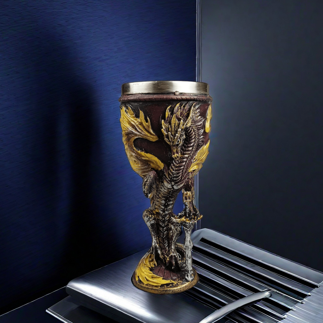 Ретро чашка для пива из нержав – обзор и цена Wine In Beer Glass