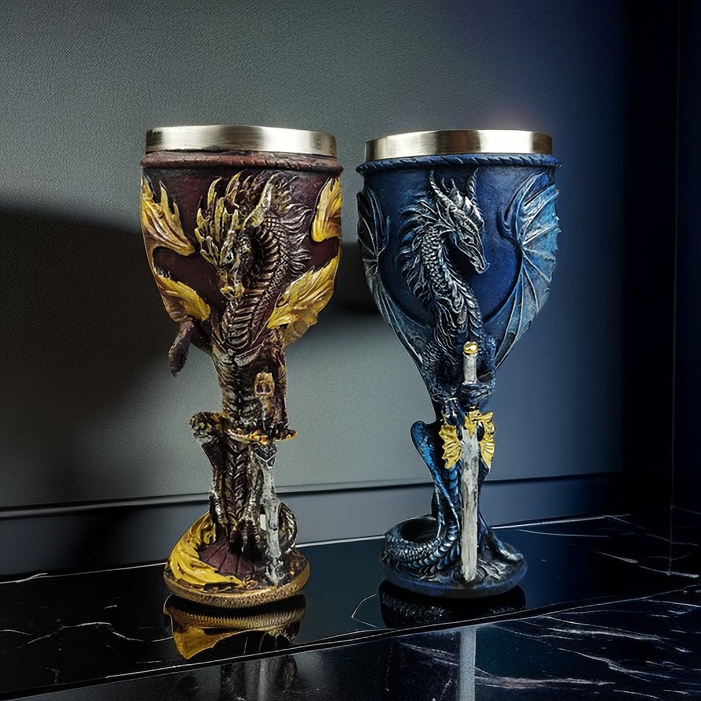 Ретро чашка для пива из нержав – обзор и цена Wine In Beer Glass
