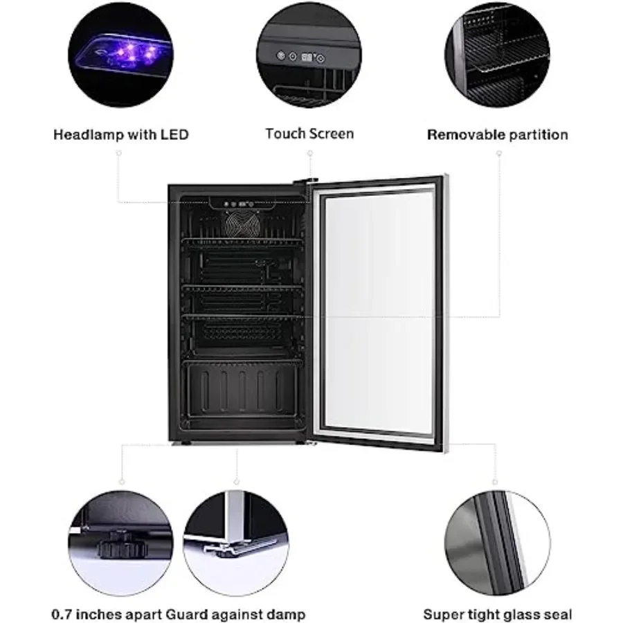 Винный холодильник/шкаф на 26  – обзор и цена Wine Beer Cooler Fridge