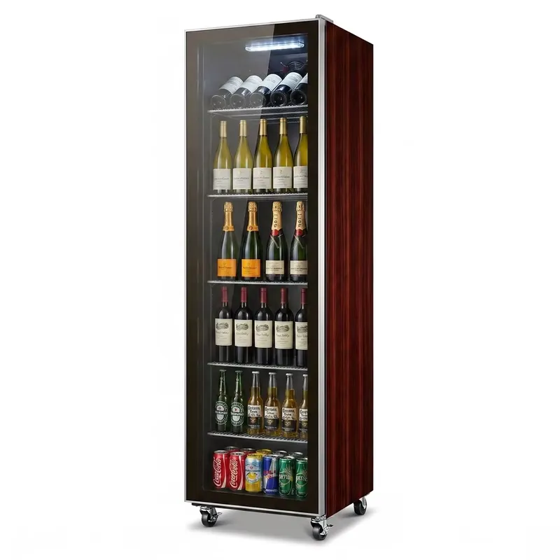 Витринный холодильник YWM с се – обзор и цена Wine Beer Cooler Fridge