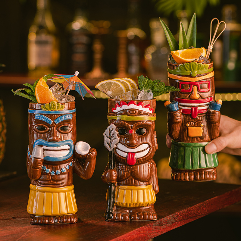 Керамическая кружка Тики, гава – обзор и цена Wine With Beer Cocktail