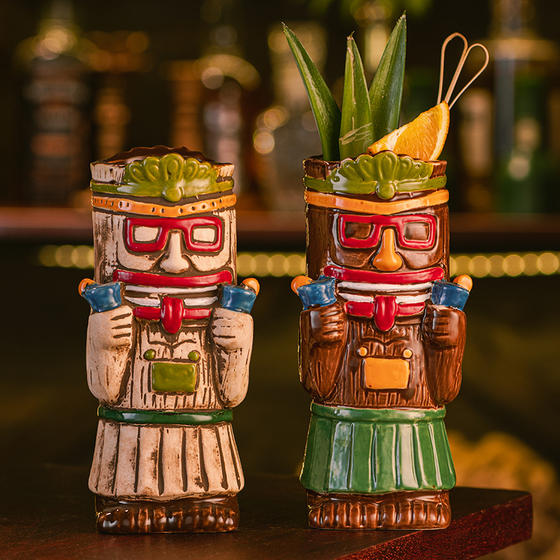 Керамическая кружка Тики, гава – обзор и цена Wine With Beer Cocktail